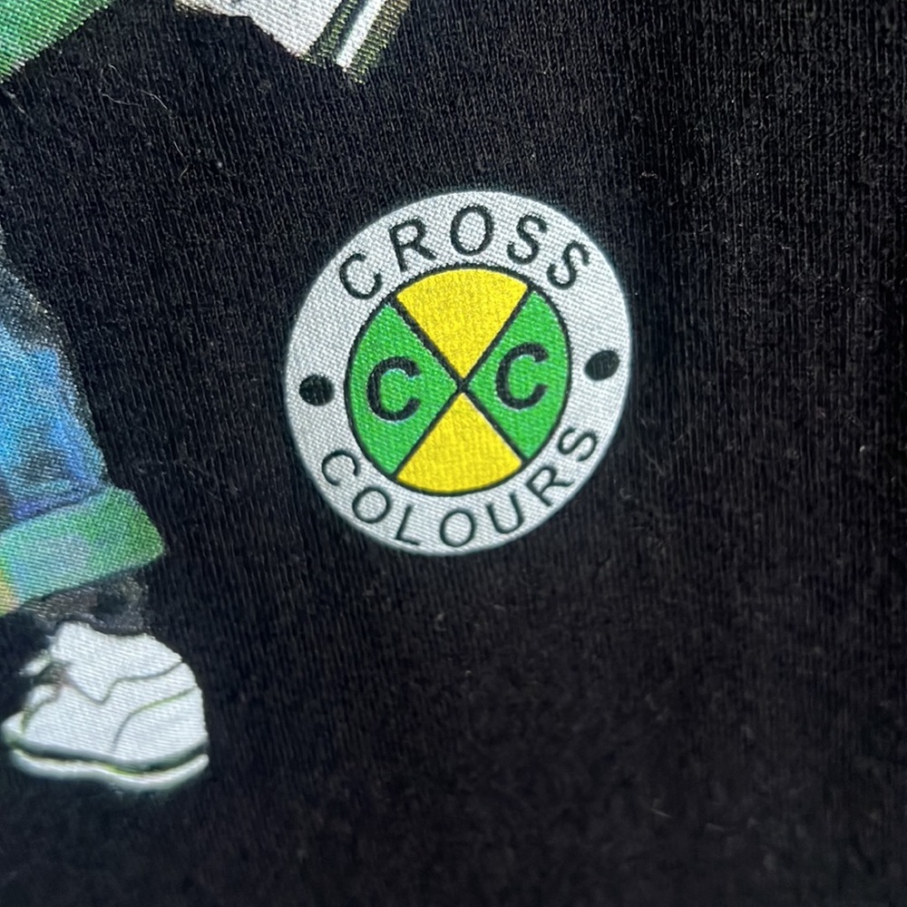 Vintage TLC Cross Colours T-Shirt size S - Picture 5 of 9